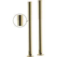 B C Designs BC Designs Bath Legs With Adjustable Shrouds Brushed Gold, Gold