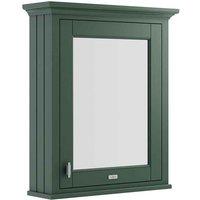 B C Designs BC Designs 600Mm Mirror Cabinet Forest Green, Green