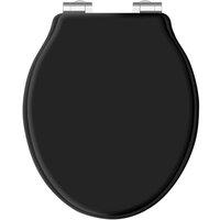 B C Designs BC Designs Victrion Matt Black Soft Close Toilet Seat Matt Black, Black