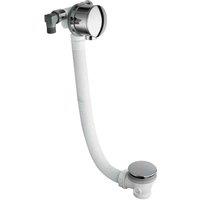 B C Designs BC Designs Extended Bath Filler Chrome, Silver