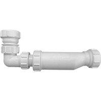 B C Designs BC Designs Waste Trap For Furniture Basins White, White