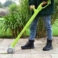 Garden Gear 20V Cordless Weed Sweeper with Spare Brushes, Green