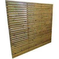 Churnet Valley Garden Furniture Churnet Valley Contemporary Fence Panels 6X3 (Width Ft X Height Ft)