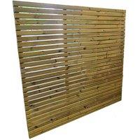 Churnet Valley Garden Furniture Churnet Valley Contemporary Fence Panels 6X4 (Width Ft X Height Ft)