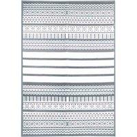 Charles Bentley Tribal Waterproof Rug Grey 170x120cm, Multi