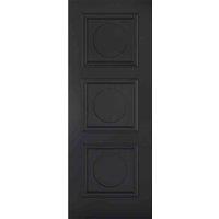 LPD Doors Antwerp 3P Primed Black Doors 686 X 1981, Black