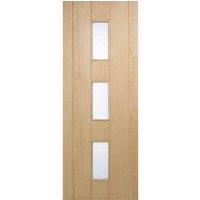 LPD Doors Copenhagen 3L Unfinished Oak Doors 838 X 1981, Brown