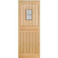 LPD Doors Cottage Stable 1L Unfinished Oak Doors 762 X 1981, Brown