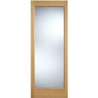 LPD Doors Pattern 10 1L Unfinished Oak Doors 813 X 2032, Brown