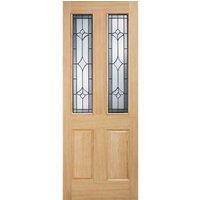 LPD Doors Salisbury 2L Unfinished Oak Doors 762 X 1981, Brown
