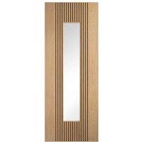 LPD Doors Sydney Pre-finished Oak Glazed Doors 762 X 1981, Brown