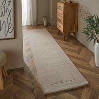 Mayfair Esme 60x230cm Cream Wool Runner, Cream