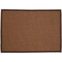 Esselle Urmston Sisal Jute 120x170cm Brown Colour Tiger Eye Rug, Brown
