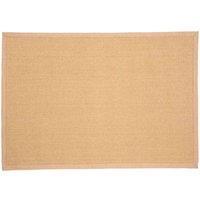Esselle Swinton Sisal Jute 60x230cm Beige Colour Boucle Runner, Pink