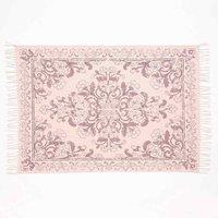 Esselle Kew 160x230cm Mauve Antique Printed Rug With Tassel, Purple