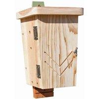 Wild Life World Wildlife World Original Bat Box - Double Chamber, Brown