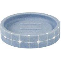 Showerdrape Mosaica Sky Blue Soap Dish, Blue