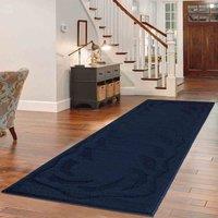 Smart Living Ovalack Gel Mat - 80X300Cm - Navy, Blue
