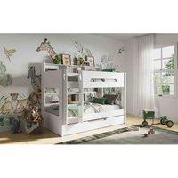 Flair Furniture Flair Interstellar Bunk Bed And Trundle Set, Grey