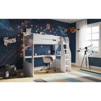 Flair Furniture Flair Cosmic Highsleeper Frame, White