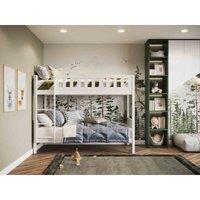 Flair Furniture Flair Bea Bunk Bed White, White