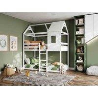 Flair Furniture Flair Hideaway Bunk Bed White, White