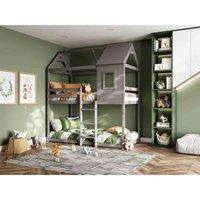 Flair Furniture Flair Hideaway Bunk Bed Grey, Grey