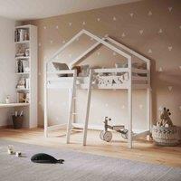 Flair Furniture Flair Nook House Midsleeper White, White