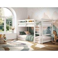 Flair Furniture Flair Shasha Low Bunk Bed White, White