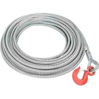 vidaXL Wire Rope Cable 1600 Kg 20 M