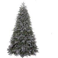 National Tree 7.5' Snowy Cincinnati Hinged Christmas Tree, Green