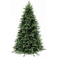 National Tree 7.5' Cumberland Fir Hinged Christmas Tree, Green