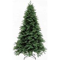 National Tree 6.5' Riverdale Spruce Tree Hinged Christmas Tree, Green