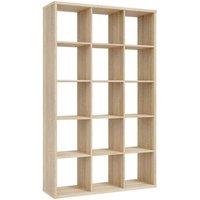 Mauro 3X5 Storage Unit In Sonoma Oak, Brown