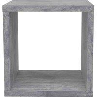 Mauro Singular Storage Unit In Concrete Grey, Grey