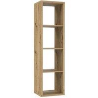 Mauro 3 Shelves Storage Unit In Artisan Oak, Brown
