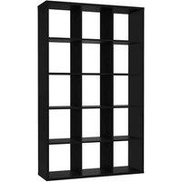 Mauro 3X5 Storage Unit In Matt Black, Black