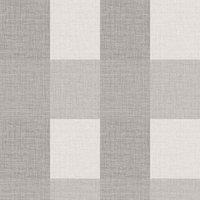Muriva Opulent Check Chestnut Wallpaper 10m x 53cm, Brown