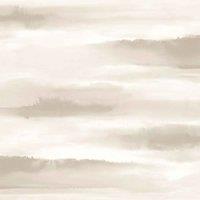 Muriva Horizon Cream Wallpaper 10m x 53cm, Cream