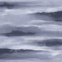 Muriva Horizon Blue Wallpaper 10m x 53cm, Blue