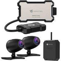 Navitel M800 Dual Motorcycle Dash Cam Front & Rear With Gps Module And Wi-fi, Black