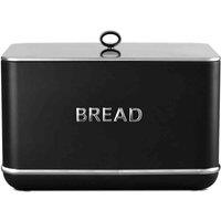 Tower Renaissance Bread Bin Black, Black
