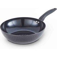 Tower 28Cm Wok With Black Diamond, Black