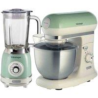 Ariete Vintage Jug Blend And Stand Mixer Pack Green, Green