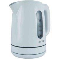 Igenix 1 Litre 2200W Jug Kettle White, White