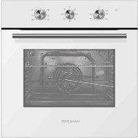Statesman Built-in Fan Oven White, White
