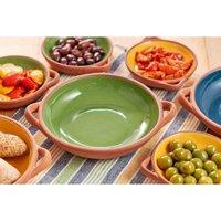 Dexam Sintra Terracotta Tapas Set Large - Green