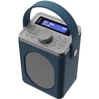 Majority Little Shelford Portable Dab Dab And Fm Radio With Bluetooth Alarm & Sleep Timer - Blue & Grey, Multi