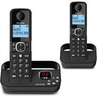 Alcatel F860 Voice Dect Phone With Answer Machine Twin Pack