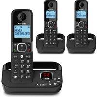 Alcatel F860 Voice Dect Phone With Answer Machine Triple Pack